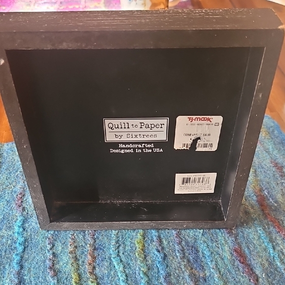 3 for $10 Black Wooden Sign with Inspirational Quote - Picture 5 of 5